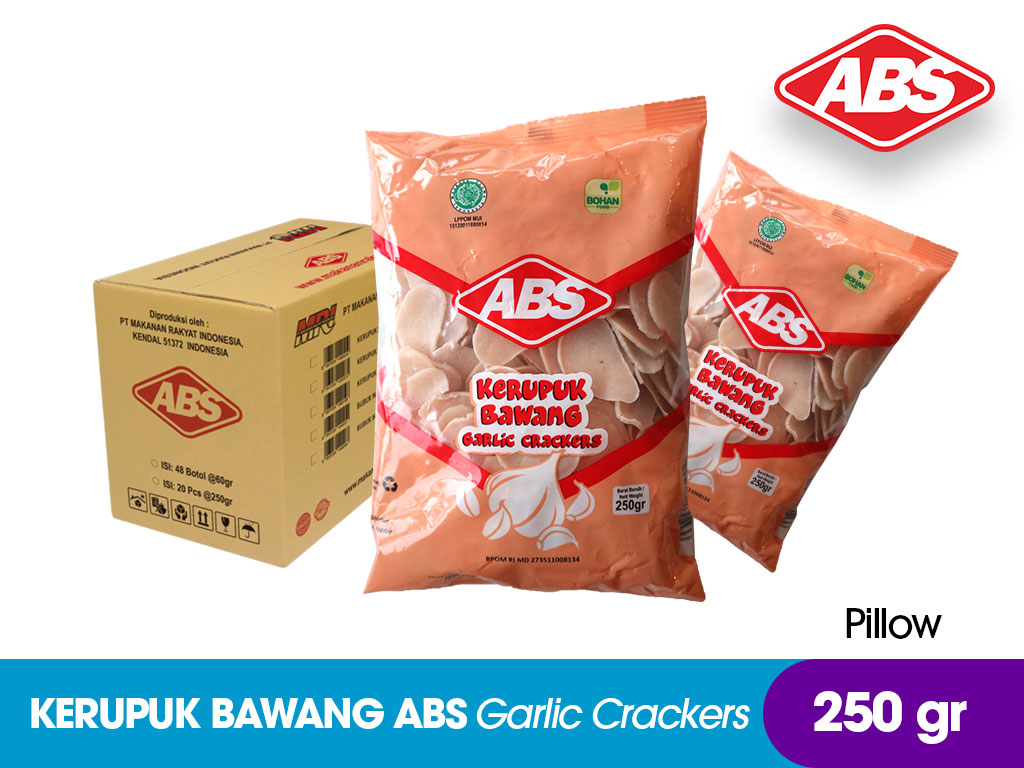 Kerupuk Bawang ABS Pillow 200 gr